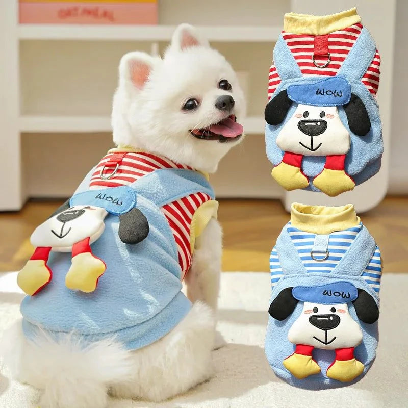 Thick Winter Dog Clothes for Teddy & Bichon🐶 Thick Winter Dog Clothes for Ted