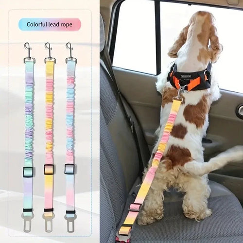 Adjustable Dog Car Safety Seat Belt