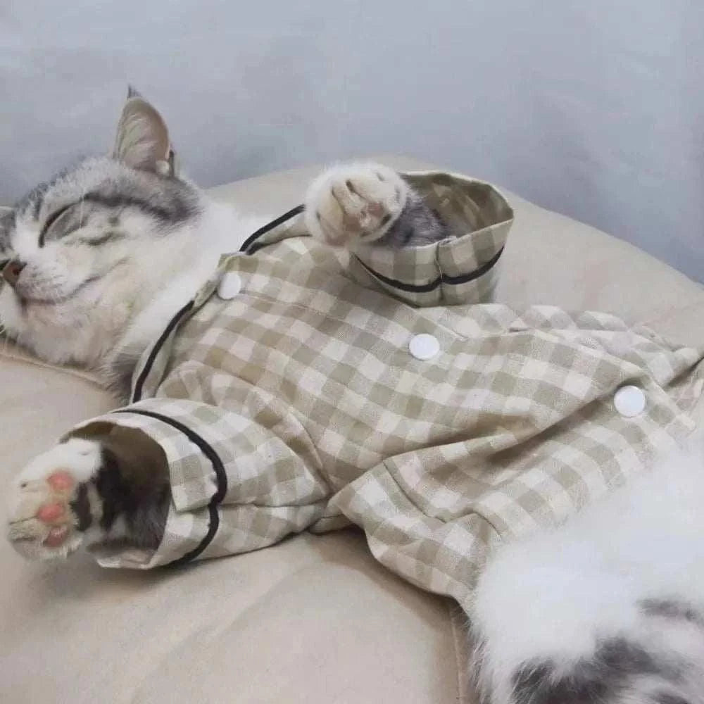 Pet Plaid Stylish & Comfy ShirtsDress your furry friends in style with these Pet Plaid Stylish &amp; Comfy Shirts. Designed for both cats and dogs, these shirts are made from soft, high-quality polHappy PawsHappy PawsPet Plaid Stylish & Comfy Shirts
