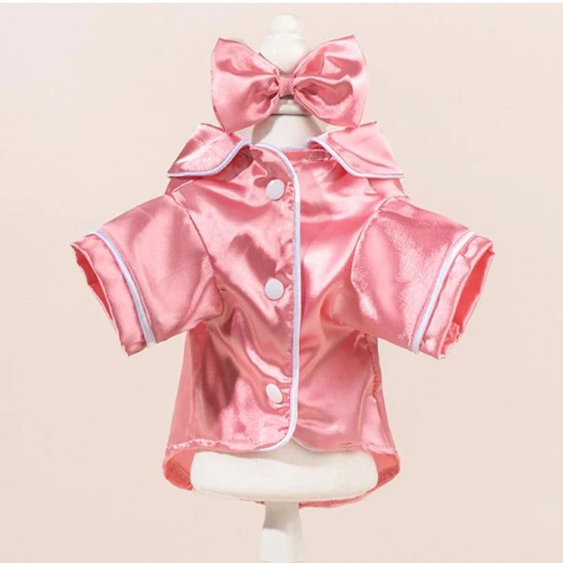 Dog Pajamas Shirt for Small & Medium Dogs🐶 Lightweight Dog Pajamas Shirt for Small &amp; Medium Dogs
Keep your furry friend comfortable and stylish with this Lightweight Dog Pajamas Shirt, designed for smaHappy PawsHappy PawsLightweight Dog Pajamas Shirt