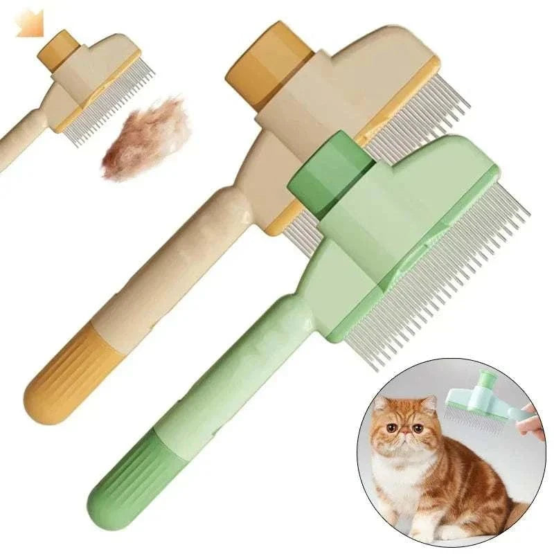 Cat Grooming Brush Hair Removal & Massage CombCat Grooming Brush Hair Removal &amp; Massage Comb Cat Grooming Brush Hair Removal &amp; Massage Comb Cat Grooming Brush Hair Removal &amp; Massage Comb Keep your caHappy PawsHappy PawsCat Grooming Massage Brush