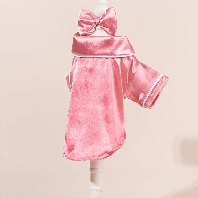 Dog Pajamas Shirt for Small & Medium Dogs🐶 Lightweight Dog Pajamas Shirt for Small &amp; Medium Dogs
Keep your furry friend comfortable and stylish with this Lightweight Dog Pajamas Shirt, designed for smaHappy PawsHappy PawsLightweight Dog Pajamas Shirt