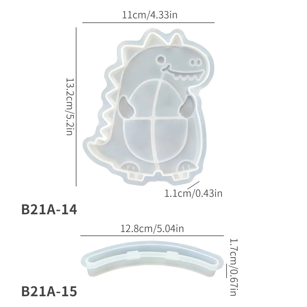 Animal Photo Frame Silicone Mold for DIY Resin