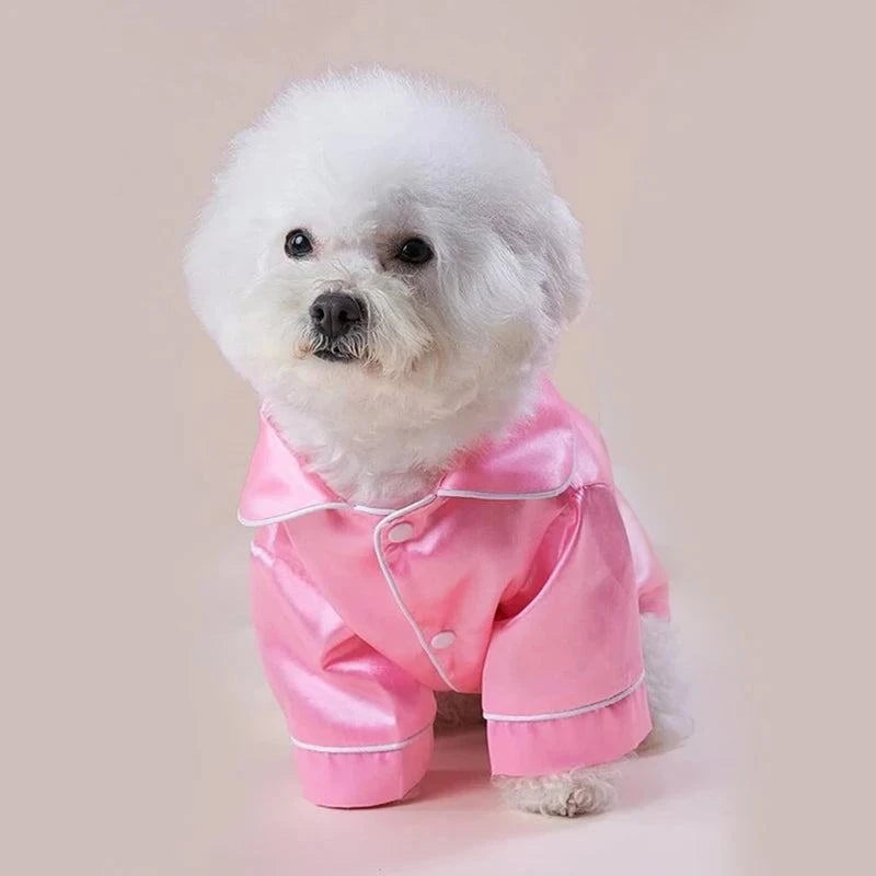Dog Pajamas Shirt for Small & Medium Dogs🐶 Lightweight Dog Pajamas Shirt for Small &amp; Medium Dogs
Keep your furry friend comfortable and stylish with this Lightweight Dog Pajamas Shirt, designed for smaHappy PawsHappy PawsLightweight Dog Pajamas Shirt