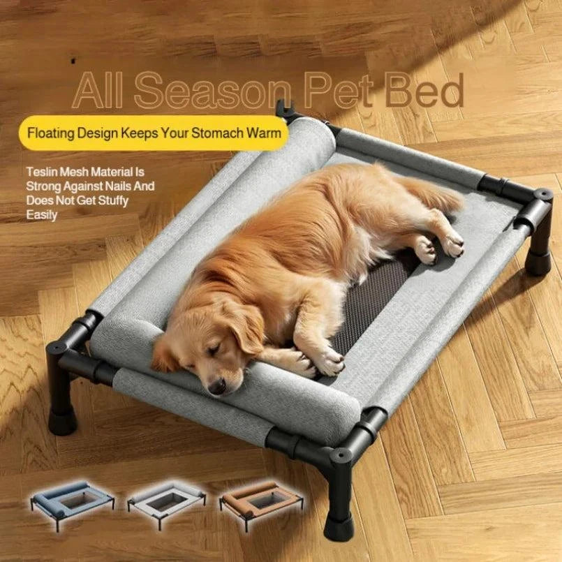 Elevated Waterproof Pet Bed Breathable Mesh🛏️ Elevated Waterproof Pet Bed – Br