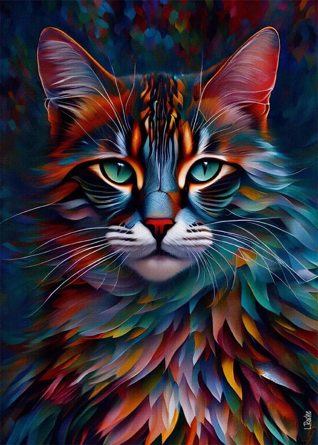 Abstract Colorful Pop Art Cat Canvas Wall Decor🐾 Bring Color and Personality to Your Walls

Transform your living space with this Abstract Colorful Pop Art Cat Canvas Wall Decor! Featuring playful pop art-inspirHappy PawsHappy PawsAbstract Colorful Pop Art