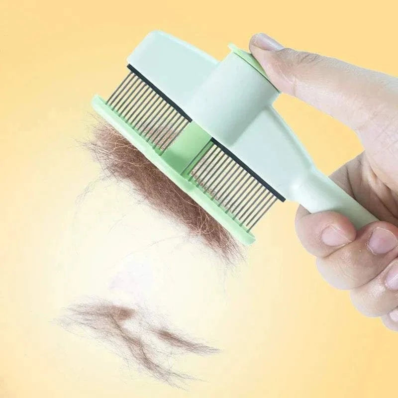 Cat Grooming Brush Hair Removal & Massage CombCat Grooming Brush Hair Removal &amp; Massage Comb Cat Grooming Brush Hair Removal &amp; Massage Comb Cat Grooming Brush Hair Removal &amp; Massage Comb Keep your caHappy PawsHappy PawsCat Grooming Massage Brush