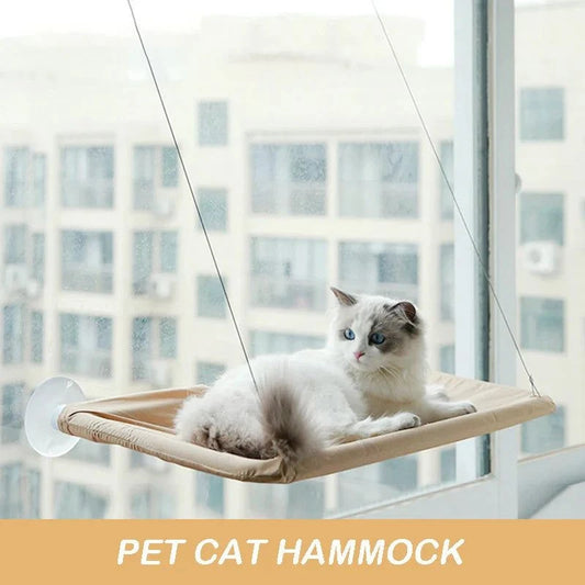 Window Cat Hammock Bed Hanging Sunny Seat🐱 Window Cat Hammock Bed – Heavy Duty Support 20kgGive your cat the perfect sunny lounging spot with this Window Cat Hammock Bed, designed for comfort, safety, andHappy PawsHappy PawsWindow Cat Hammock Bed