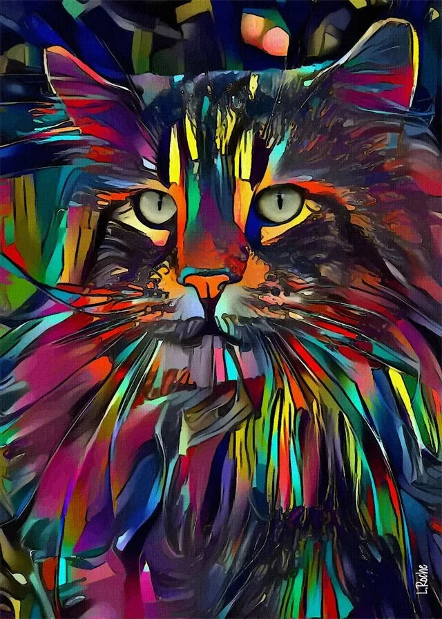Abstract Colorful Pop Art Cat Canvas Wall Decor🐾 Bring Color and Personality to Your Walls

Transform your living space with this Abstract Colorful Pop Art Cat Canvas Wall Decor! Featuring playful pop art-inspirHappy PawsHappy PawsAbstract Colorful Pop Art