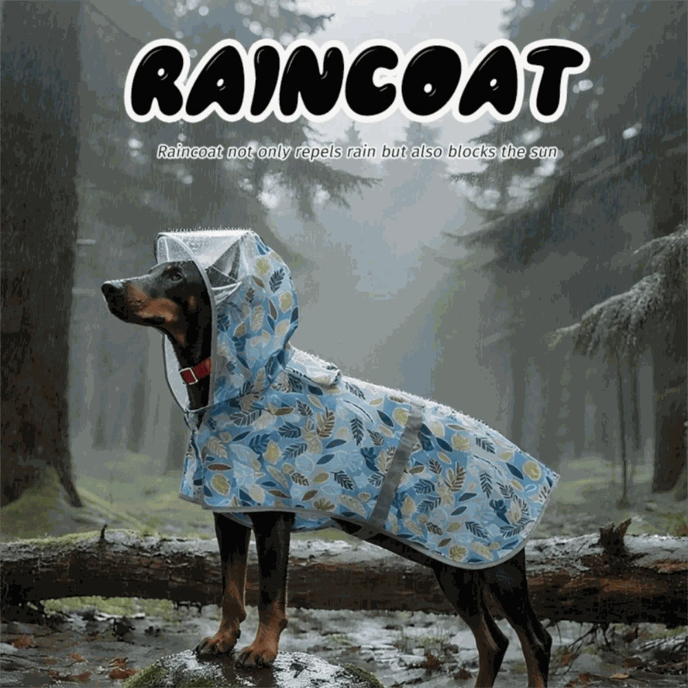 Pet Waterproof Reflective Windproof Raincoat for DogsKeep your furry friend stylish and protected with this Pet Waterproof Reflective Windproof Raincoat for Dogs . Designed for dogs of all sizes, this Pet Waterproof ReHappy PawsHappy PawsPet Waterproof