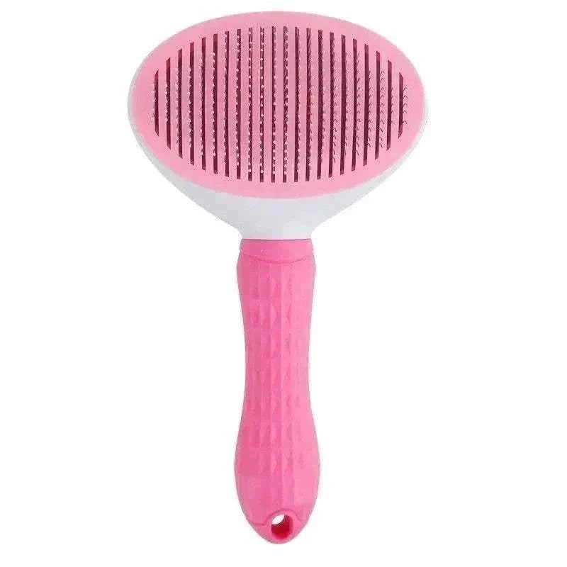Dog Grooming Brush Massage Comb with Easy Clean FeatureThe Dog Grooming Brush Massage Comb with Easy Clean Feature is designed to gently remove loose hair while eliminating tangles, knots, dander, and trapped dirt. IdealHappy PawsHappy PawsDog Grooming Brush