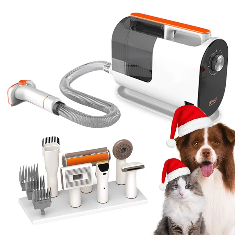 Professional Pet Grooming Kit with Clippers & 7 Tools
