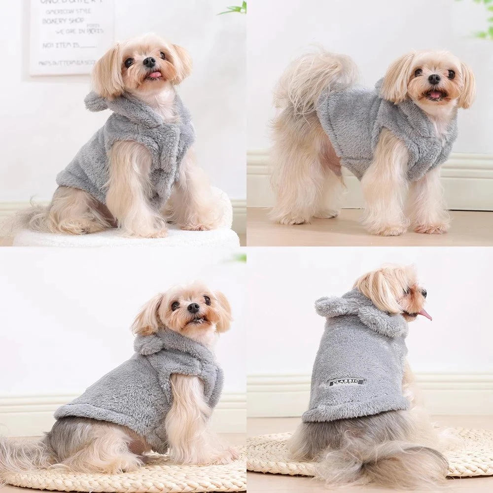 Soft Fleece Dog Hoodie Coat for Small & Medium Dogs🐶 Soft Fleece Dog Hoodie Coat for Small &amp; Medium Dogs
Keep your pet warm, cozy, and stylish with this Soft Fleece Dog Hoodie Coat designed for small and medium Happy PawsHappy PawsSoft Fleece Dog Hoodie
