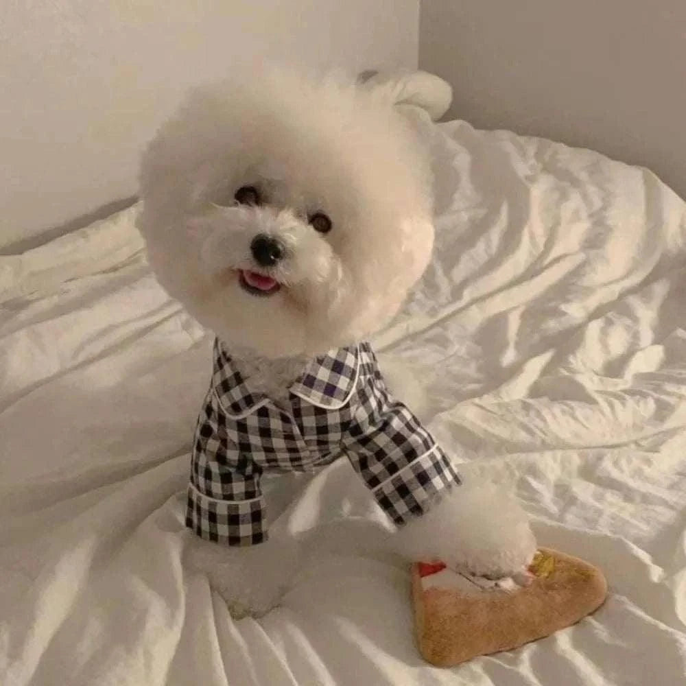 Pet Plaid Stylish & Comfy ShirtsDress your furry friends in style with these Pet Plaid Stylish &amp; Comfy Shirts. Designed for both cats and dogs, these shirts are made from soft, high-quality polHappy PawsHappy PawsPet Plaid Stylish & Comfy Shirts