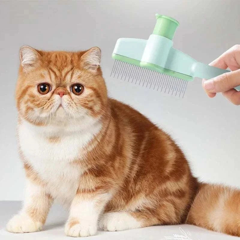 Cat Grooming Brush Hair Removal & Massage CombCat Grooming Brush Hair Removal &amp; Massage Comb Cat Grooming Brush Hair Removal &amp; Massage Comb Cat Grooming Brush Hair Removal &amp; Massage Comb Keep your caHappy PawsHappy PawsCat Grooming Massage Brush