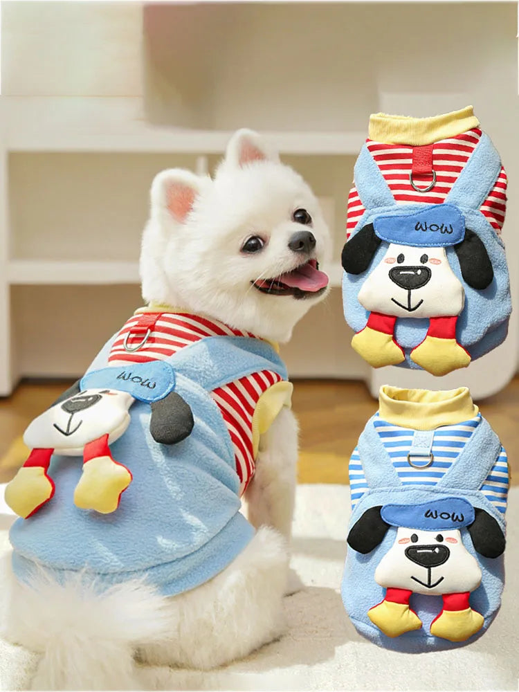Thick Winter Dog Clothes for Teddy & Bichon