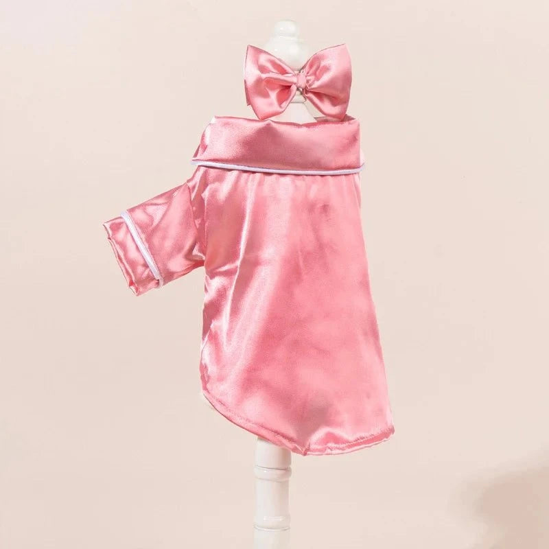 Dog Pajamas Shirt for Small & Medium Dogs🐶 Lightweight Dog Pajamas Shirt for Small &amp; Medium Dogs
Keep your furry friend comfortable and stylish with this Lightweight Dog Pajamas Shirt, designed for smaHappy PawsHappy PawsLightweight Dog Pajamas Shirt