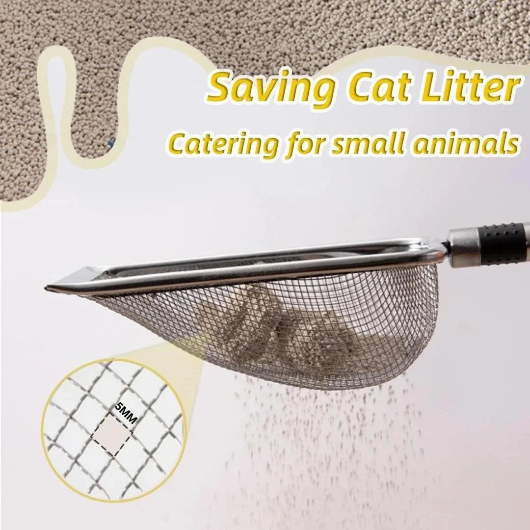 Heavy Duty Stainless Steel Cat Litter Scoop SifterHeavy Duty Stainless Steel Cat Litter Scoop Sifter


🐾 Stainless Steel Cat Litter Scoop with Ergonomic Handle

Make litter box cleaning faster, easier, and more hygHappy PawsHappy PawsHeavy Duty Stainless Steel Cat Litter Scoop