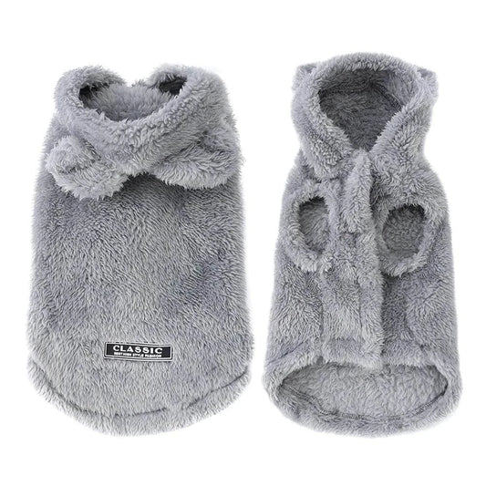 Soft Fleece Dog Hoodie Coat for Small & Medium Dogs🐶 Soft Fleece Dog Hood