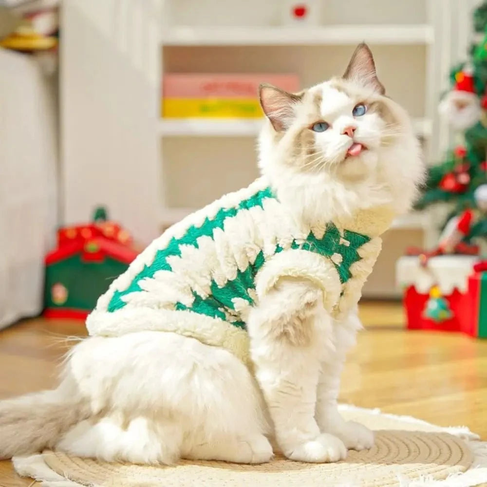 Christmas Dog Sweatshirt Warm Velvet Puppy Hoodie🎄 Christmas Dog Sweatshirt – Windproof Velvet Winter Hoodie
Make your pup holiday-ready with this Christmas Dog Sweatshirt, designed to keep your furry friend warm,Happy PawsHappy PawsChristmas Dog Sweatshirt