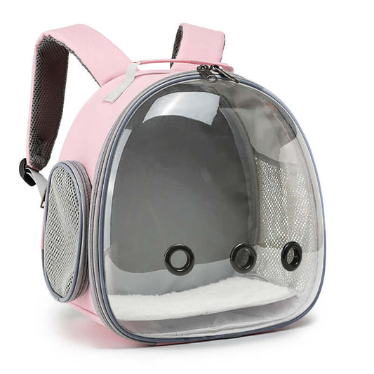 Transparent Small Animal Carrier Backpack - Bubble Travel Bag