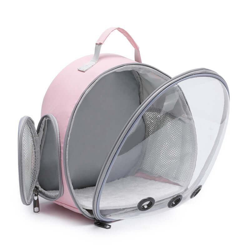 Transparent Small Animal Carrier Backpack - Bubble Travel Bag