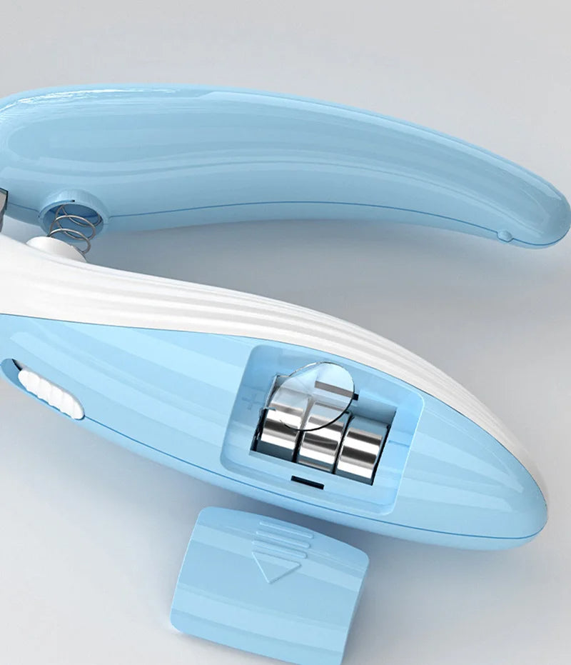 LED Pet Nail Clippers & Grinder - Safe Grooming Tool for Dogs & Cats